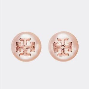 Tory Burch Kira Stud Pearl Earrings